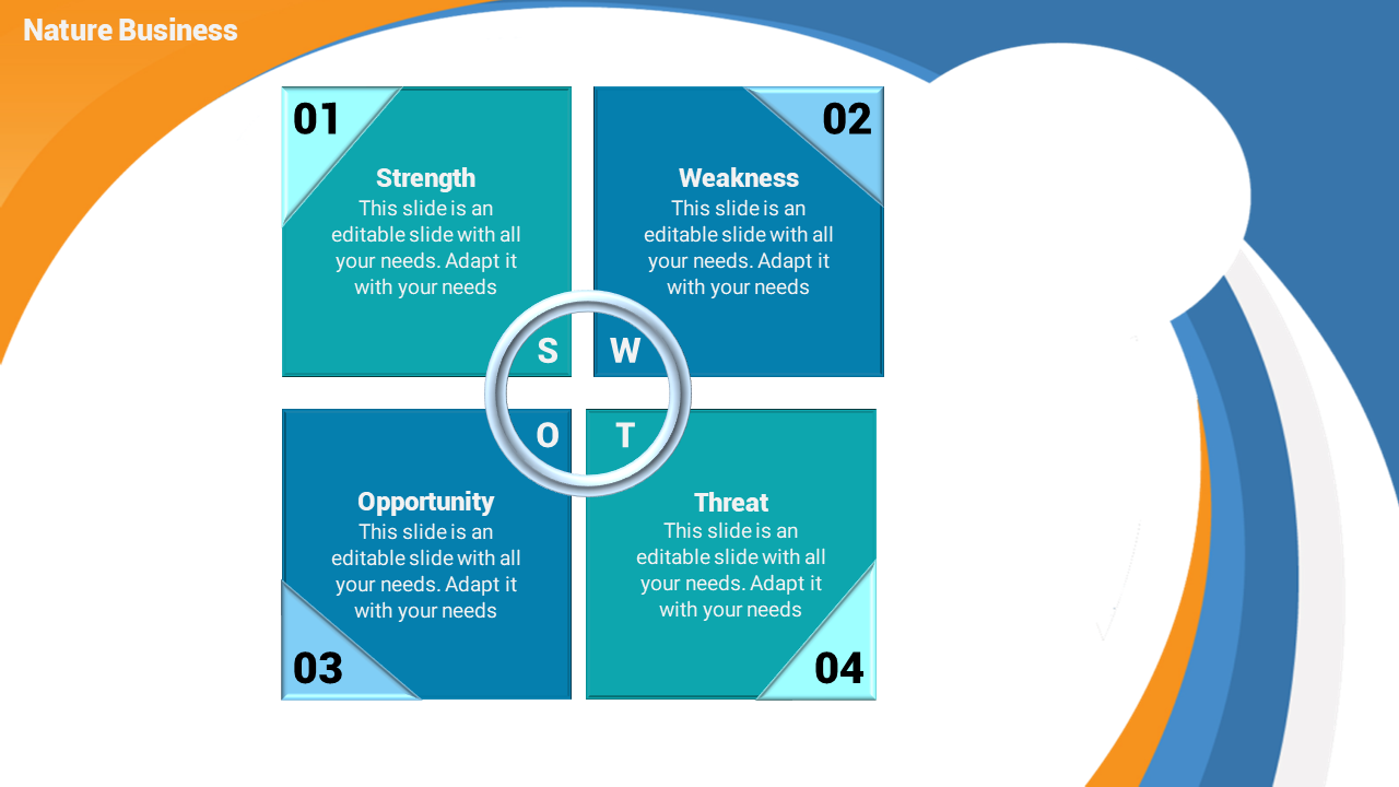 Free - PPT For New Business Plan Template-SWOT Analysis